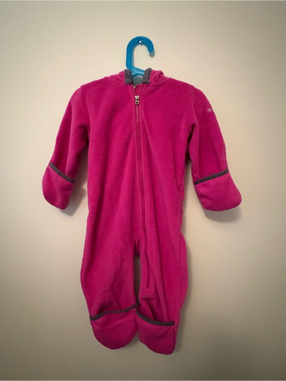 Columbia Sportswear Infant Fleece Bunting 1 piece (18-24 Months) Pink